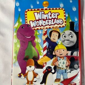 Winter Wonderland DVD 2008 Barney Bob Builder Thomas Friends Kids Y2K